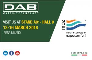 DAB at Mostra Convegno Expocomfort 2018